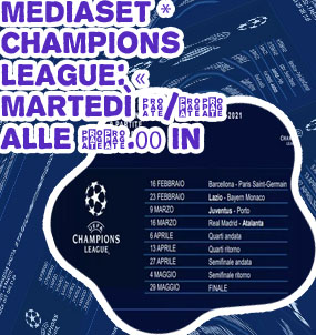 Champions league su mediaset