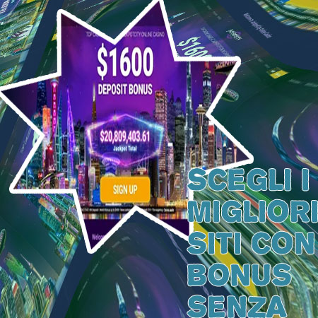 Siti casino bonus senza deposito